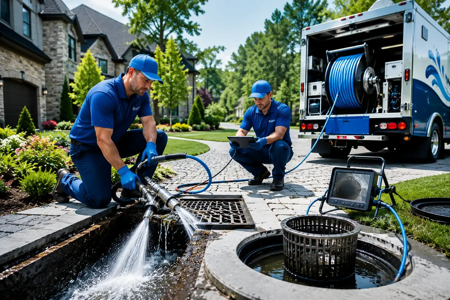 Local outdoor drain cleaning professionals in Cedar Creek, TX